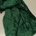 Forest Green Flannel Fleece Throw Blanket Throw Size(50 by 60 Inches),Green Throw Blanket for Couch Sofa Bed 280GSM,Super Soft Plush Cozy and Lightweight Warm Bed Blanket for All Season