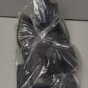 Julyrose Cowboy Boots for Men Square Toe Mens Western Boots Slip On Casual Retro Boots (11, Black)