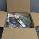 Cedar Christmas Garland with Lights for Mantle - Decorations 9ft Realistic Lighted Faux Pine Garlands for Xmas Home Decoration Indoor Stairs Railing Fireplace Outdoor 9 ft Prelit Garland Door Decor