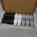 Lancord Cord Organizer for Appliances, 8 Pack Upgraded Kitchen Appliance Cord Organizer Stick On Appliance Wire Organizer Wire Wrapper for Kitchen Appliances Mixers, Coffee Maker, Pressure Cooker (3*Black+2*White+3*Grey)