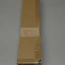 TONIAL Curtain Rods 32 to 58 Inch(2.6 to 4.8 ft), Telescoping Splicing 3/4 Single Rods for Windows 20 to 53 Inch(1.7 to 4.4 ft) Decorative Drapery Rod with Translucent Diamond Finial, Silver