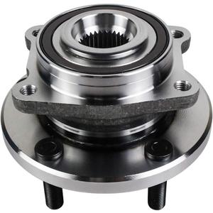 Autoround 513263 Front Wheel Hub and Bearing Assembly (ABS Encoder) Fit for Chrysler 200 2011-2014, Sebring/Cirrus 2007-2010, Dodge Avenger 2008-2014 5 Lug