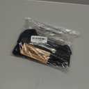 VADOO Sling Bag - Anti-theft Crossbody Shoulder Bag for Men and Women (Black)