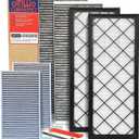 Cabin Air Filter HEPA Air Intake Filter Fits for Model Y 2020-2024, Designed for Biochemical Defense Mode, Replace 110768100A,165837500A, 165837600A with tools