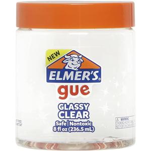 2 x ELMER'S GUE GLASSY CLEAR 8 FL OZ