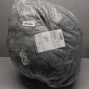 HIGOGOGO Round Stuffed Pouf Ottoman, Corduroy Poufs with Foam Chunk Filling, Furry and Fluffy Pouf Foot Stool Storage Ottoman, 20 X 15 Floor Poufs Foot Rest for Living Room, Dark Grey