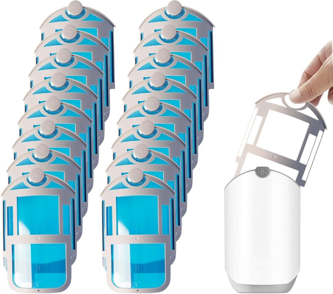 16 Pack Refill Cartridge Kit Compatible with ZEVO Plug-in Light, Replacement 100% Fit
