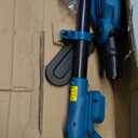 Saker Pole Saw and Pole Hedge Trimmer for Tree Trimming,66.9-98.4Inch Electric Pole Saw and Hedge Trimmer with Extension Pole,Cordless Electric Trimming Tools with Pole and 2.0Ah Battery & Charger