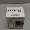 Self Stirring Mug,Rechargeable Auto Magnetic Coffee Mug with 2Pc Stir Bar,Waterproof Automatic Mixing Cup for Milk/Cocoa at Office/Kitchen/Travel 14oz Best Gift - Black