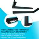 PROGOAL Universal UV-Resistant Basketball Backboard Padding Fits All Basketball Systems Indoor Outdoor