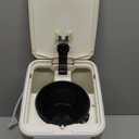 West Bend Timeless 12-Cup Programmable Coffee Maker with Brew Strength Selector for Hot and Iced Coffee, Includes 1-4 Cup Brew Option and Permanent Filter (White/Gold)