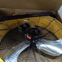 Tornado 24" Metal Drum Fan - High Velocity, 7700 CFM, 3-Speed, Heavy Duty for Industrial & Commercial Use, 1/3 HP Motor, 8 FT Cord, ETL Listed