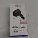 ZGear FM Transmitter and Fast Charging Car Charger 12 watt 2.4 amp Aux & USBport