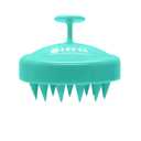 HEETA Scalp Massager Hair Growth, Soft Silicone Scalp Scrubber Shampoo Brush for Exfoliation, Dandruff Removal Head Massage Stress Relax, Wet & Dry Use for Thick Thin Curly Hair Care, Green