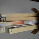 Ingenuity The Doorway 36S Series Custom Collection, Safety Pet & Baby Gate, 30"-36" Wide, 28" Tall, Pressure or Hardware Mounted, Install Wall to Wall in Doorway, Natural Wood Panels Ready for Paint