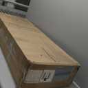 Nicetree LED Jewelry Cabinet Armoire with 2 Drawers, Lockable Standing Mirror Jewelry Cabinet, Full Length Mirror with Jewelry Storage, Christmas Gifts, White