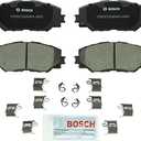BOSCH BC1210 QuietCast Premium Ceramic Disc Brake Pad Set - Compatible with Select Lexus HS250h; Pontiac Vibe; Scion xB, xD; Toyota Corolla, Matrix, Prius V, RAV4; FRONT