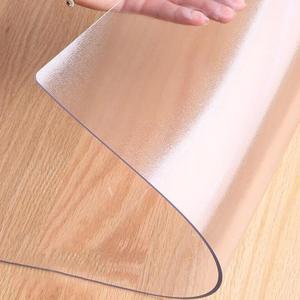 Large Clear Hardwood Floor Protector - Transparent PVC Desk/Chair Mat