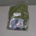 Oven Mitts and Pot Holders 4 pcs Set,High Heat Resistant 500 Degree Extra Thicken Long Kitchen Cotton Oven Glove for Cooking (12 Inch,Green)