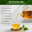 2 x MQUPIN 30Pcs Dandelion Wolfberry Tea-10 Herbal Ingredients Blend, 5g/Bag,Kidney& Liver Health Tea,Goji Berry Chrysanthemunn Cassia Seed Teabags