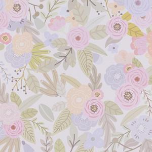 Abyssaly Peel and Stick Wallpaper Vintage Wallpaper Floral Contact Paper for Bedroom Shelf Liner Decor (Pink Rose, 17.7" x 275")