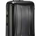 Amazon Basics 30-Inch Hardside Checked Spinner Luggage With TSA Lock, Lightweight Expandable Suitcase, Scratch-Resistant Surface, 8 Multi-directional Wheels, Black