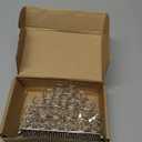 Metal Crystal Napkin Holder, Vertical Design for Table, Photo Storage Rack (Silver, Medium-1pc)