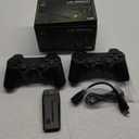 Wireless Retro Game Console Stick Built-in 20000+ Classic Games, 4K HDMI Output Nostalgia Plug & Play Retro Video Gaming Stick with 15 Emulators and Dual 2.4G Wireless Controller（64GB Memory Card）