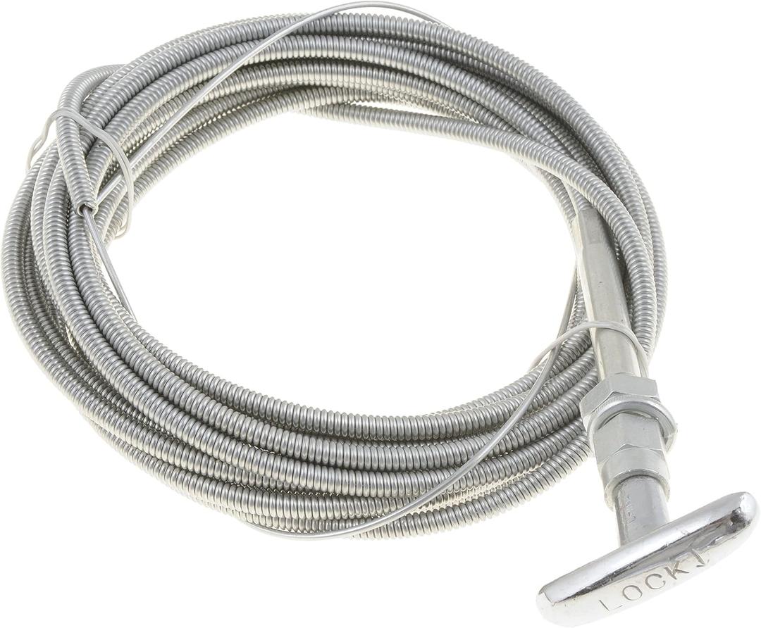 Dorman 55201 Control Cables With 1-3/4 In. Chrome Knob, 15 Ft. Length Universal Fit