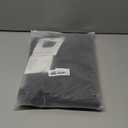 Foiueyga Men's Heated Underwear Shirt with Battery Pack, Fleece Heated Long Sleeve Shirts Electric Heating Thermal Top Dark Grey, 2 XL