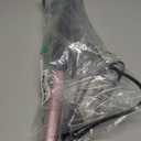 Wavytalk Rotating Curling Iron, Curl Cycle, 1 Inch Automatic Curling Wand for Long Hair, Get Effortless Curls with Self Spinning Barrel up to 430F with Home Button, Dual Voltage, Rose Gold