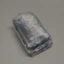 Mifflin-USA Plastic Vertical Card Holder (3x4 Inch, Clear, Bulk 100 Pack) Quick Load No Zipper Name ID Badge