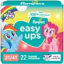 Pampers Training Pants - Easy Ups Girls & Boys - Size 3T-4T, 22 Count, My Little Pony Potty Underwear