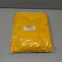 Asrlivp Mens Crewneck Sweatshirts Casual Fleece Pullover Sweatshirt Long Sleeve Basic Sweat Shirts(XXXL,Yellow) (XXXL)