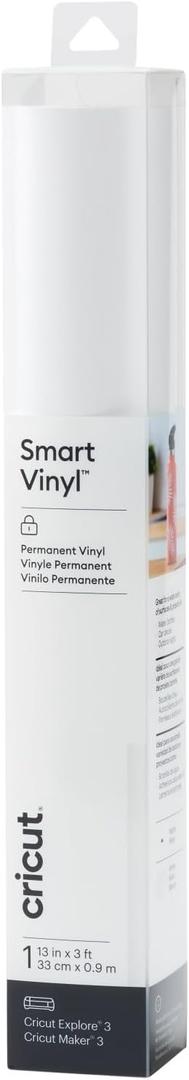 Cricut Smart Vinyl - Permanent (3 ft) - White