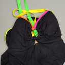 Blooming Jelly Womens One Piece Swimsuit Slimming Tummy Control Bathing Suit Shapewear Full Coverage Swim Suits (X-Large, Neon Black)