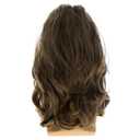 Baruisi Long Wavy Brown Wigs for Men Synthetic Layered Cosplay Party Wig