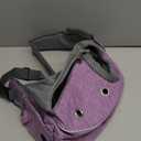 PetAmi Dog Sling Carrier for Small Dogs, Puppy Carrier Sling Purse, Dog Bags For Traveling, Carrying Bag to Wear Medium Cat, Adjustable Crossbody Pet Sling Travel Poop Bag Dispenser, Max 10lbs, Purple