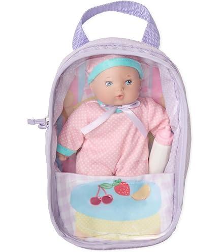 Madame Alexander 8-inch Take Along Cuties Baby Doll, Lavender