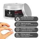 1DFAUL 6.35 oz Exhibits Fixing Gel for Museum, Removable Clear Museum Paste Putty Wax, Reusable & No Residue, Fixed Collection Artifacts and Decorations to Prevent Vibration, Falling