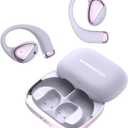 Monster Open Ear AC600 Headphones, Bluetooth 5.4 Wireless Earbuds with HiFi Stereo, Clip-On Earbuds with ENC Clear Call, 21H Playtime, IPX6 Waterproof Wireless Headphones for Exercise Outdoor Sports