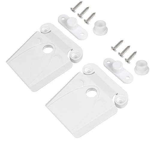 Cooler Latch Replacement Kit, Plastic Cooler Latches with  Winged Posts &  Single-Screw Button Posts, Fits 50–165 Qt Coolers, Part #24013(12 Pack)