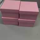 Yahenda 16 Pack Square Nesting Gift Boxes with Lids 4 Assorted Sizes Gift Boxes with Lids for Christmas Wedding Mother's Day Bridal Shower Birthday Party Favor(Pink)