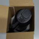 TrendPlain 16oz/470ml Glass Olive Oil Sprayer for Cooking  2 in 1 Olive Oil Dispenser Bottle for Kitchen Gadgets and Air Fryer Accessories, Salad, BBQ - Black