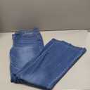 KUNMI Women's Flare Bell Bottom Jeans High Waisted Wide Leg Bootcut Jeans Stretchy Denim Pants (8, Bb009-dark Blue)