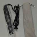 MELYDO Pencil Flat Iron, 3/10" Small Flat Irons for Short Hair, Mini Hair Straightener with Adjustable Temperature for Edges Pixie Cut and Bangs, Tiny Hair Straightener, Auto Shut Off, Black