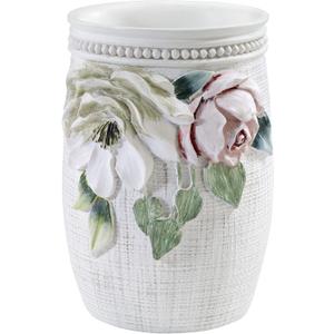 Avanti Linens - Tumbler, Guest Bathroom Essentials, Floral Home Decor (Spring Garden Collection)