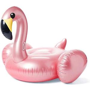 Jasonwell Giant Inflatable Flamingo Pool Float with Fast Valves Summer Beach Swimming Pool Floatie Lounge Floating Raft Outdoor Party Decorations Toys for Adults Kids (XL)