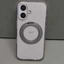 ACESTAR 360 Magnetic Stand Case Compatible with iPhone 17, Rotatable Flexible Ring Holder Phone Cover for Men Women | Compatible with MagSafe | Shockproof & Anti-Scratch | Anti-Yellowing Clear