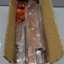 FUIN 5ft (58") Wood Blanket Ladder Living Room Decorative Wall Leaning Farmhouse Quilt Display Holder Shelf Rustic Wooden Towel Rack for Bathroom, Brown